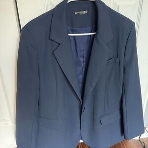 SHEIN Women's Navy Blazer